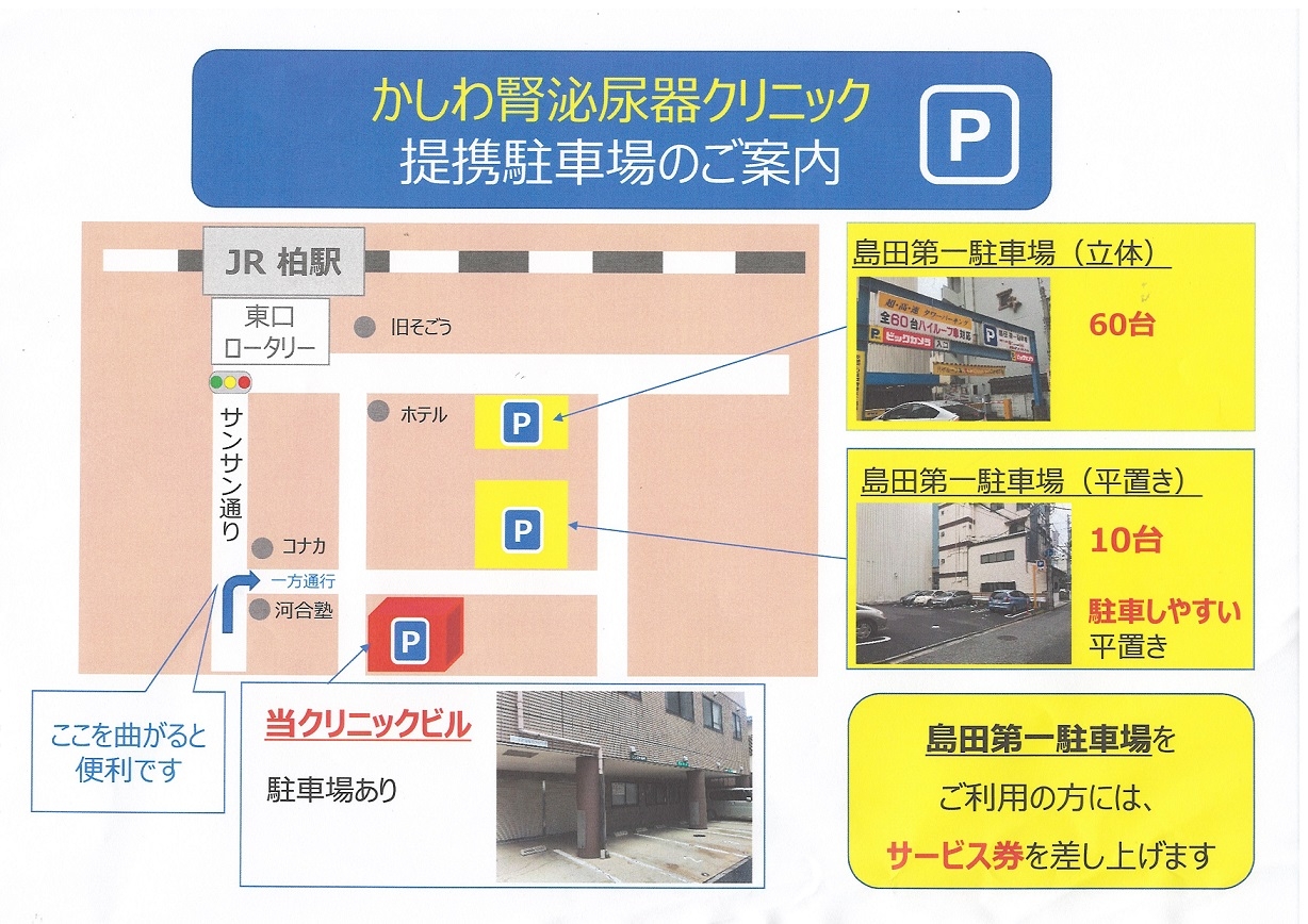 駐車場のご案内